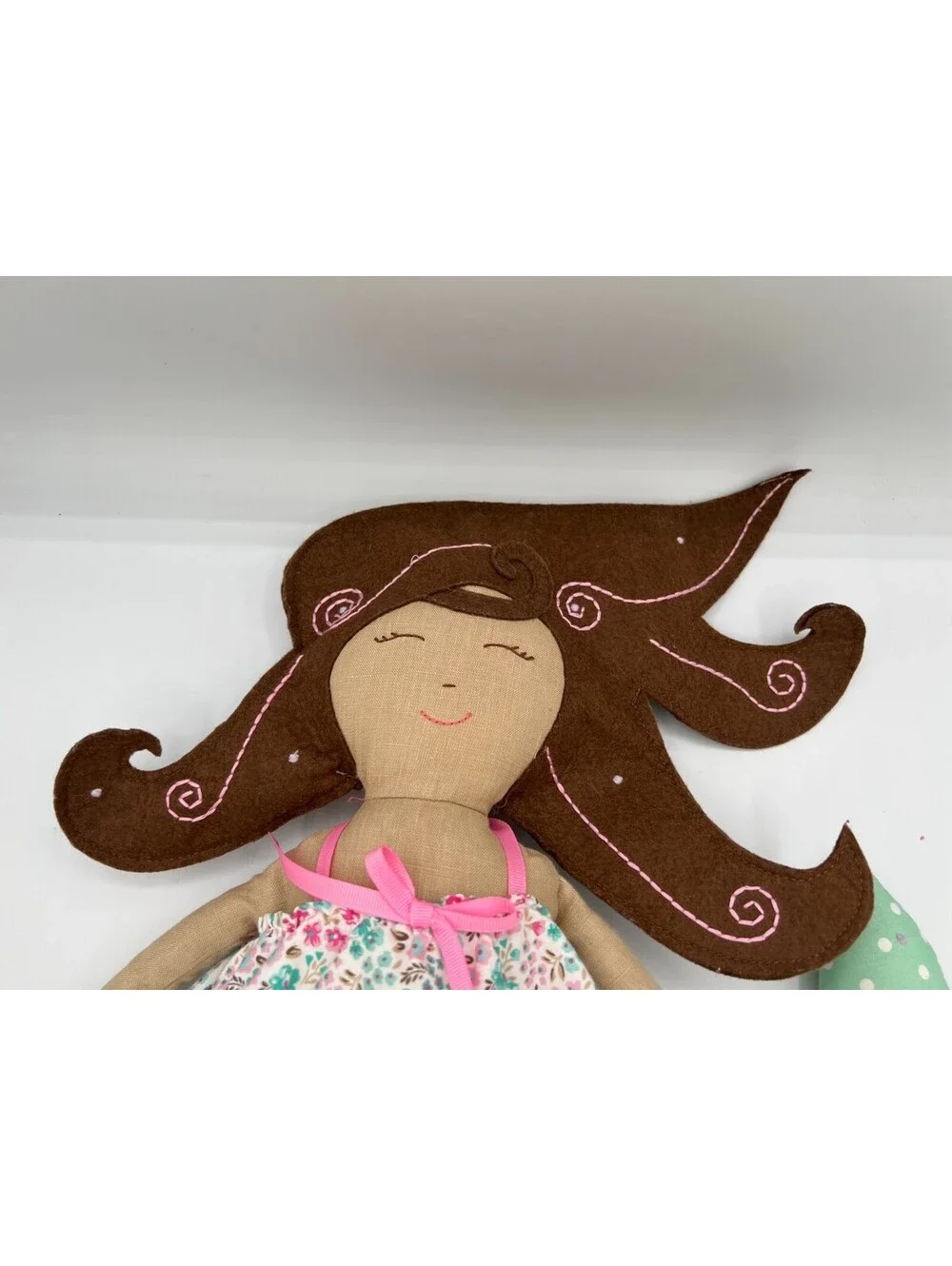 Beautiful Rare 2011 Pottery Barn Kids Mermaid Plush 21